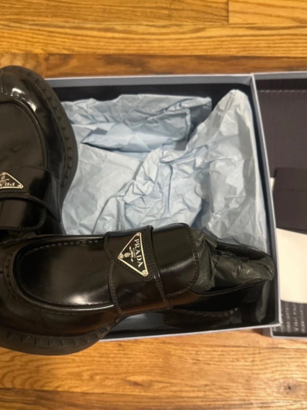Prada Women’s Spallazo Loafers - Picture 3 of 8